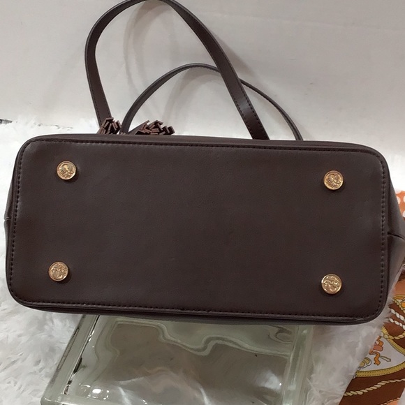 Spartina 449 brown suede shoulder bag - Picture 7 of 15